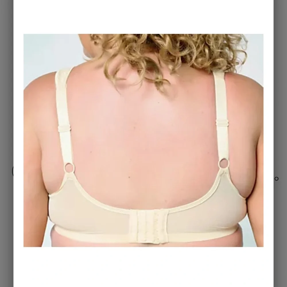 Breezies Wild Rose Seamless Underwire Support Bra -Core Brown Size 46DDD - Picture 10 of 11